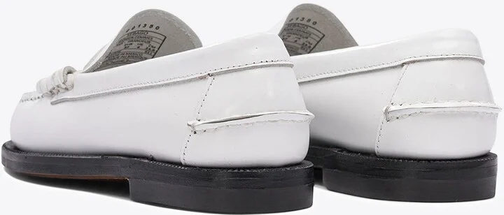 Stitched Leather Loafers - Image 3