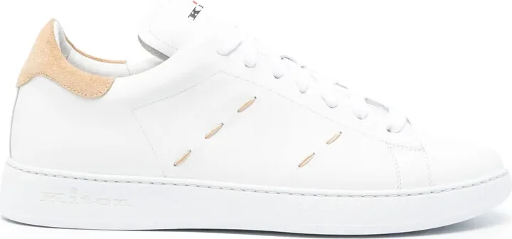 Stitched Leather Sneakers