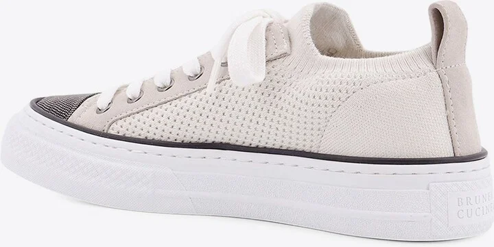 Stitched Monili Low-Top Sneakers - Image 2