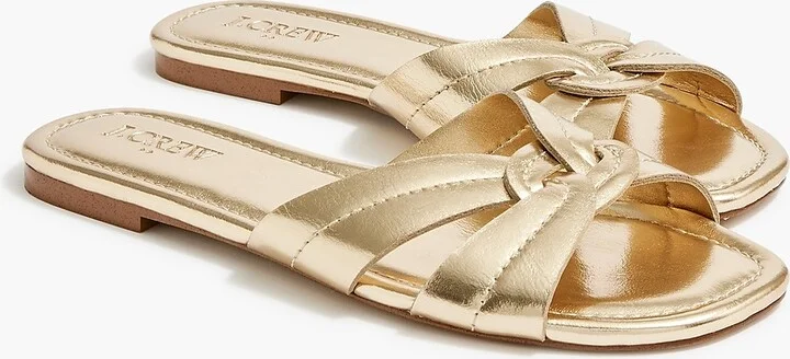 Stitched slide sandals - Image 2