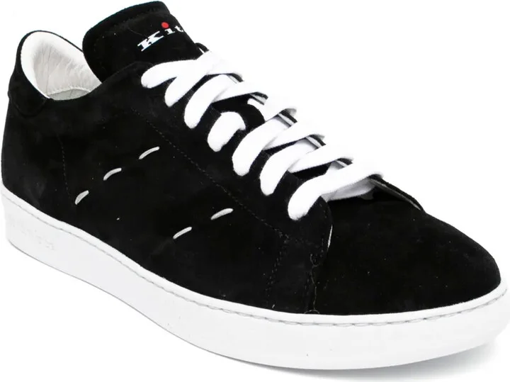 Stitching Leather Sneakers - Image 2
