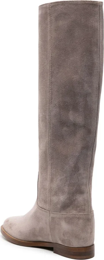 Stivale V-plaque suede boots - Image 3
