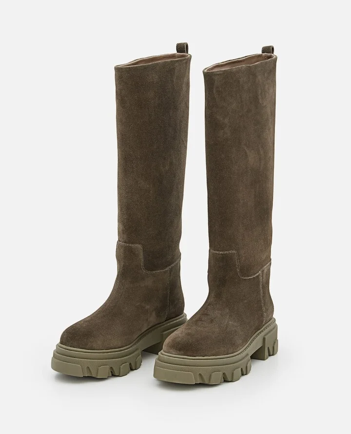 Stivali Combat In Suede - Image 2