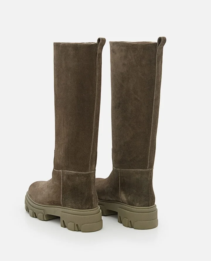 Stivali Combat In Suede - Image 3