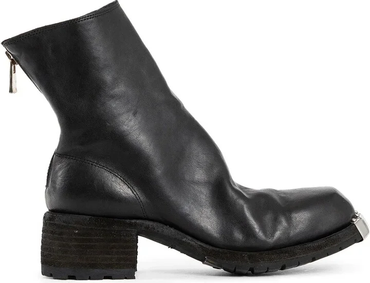 Stivali in Pelle Pieno Fiore Soft Horse