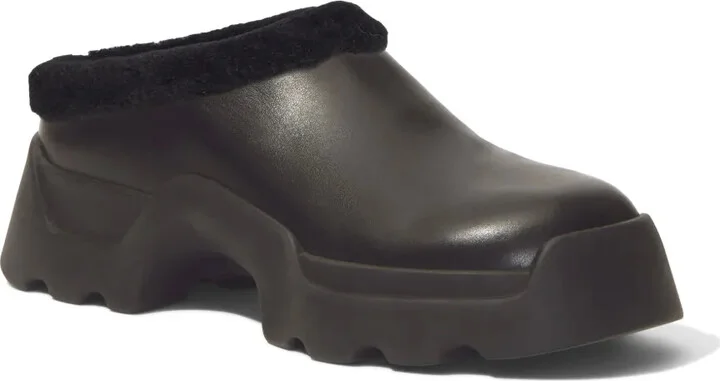 Stomp shearling leather mules - Image 2