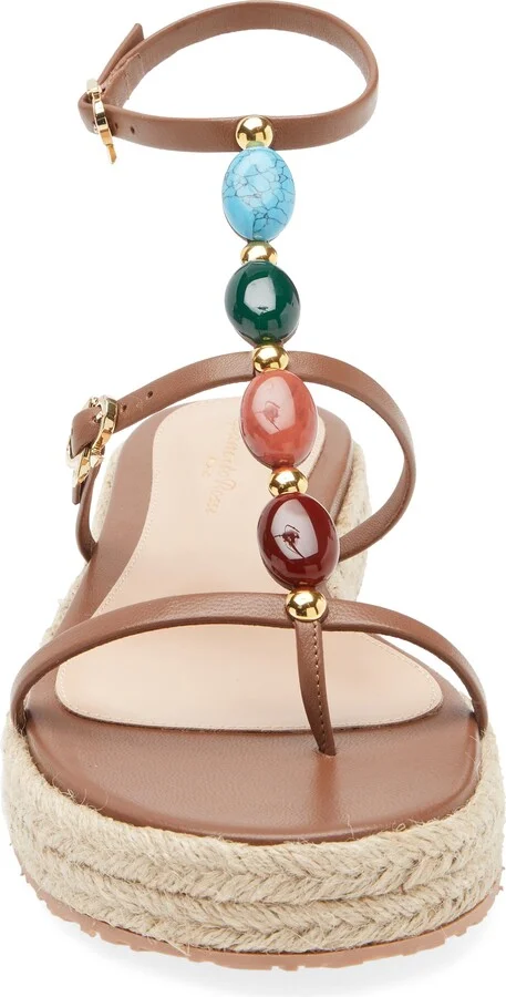 Stone Embellished Espadrille Sandal - Image 4