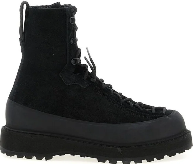 Stone Island Compass Patch Hiking Boots