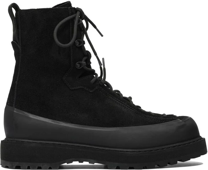 Stone Island Leather Ankle Boots