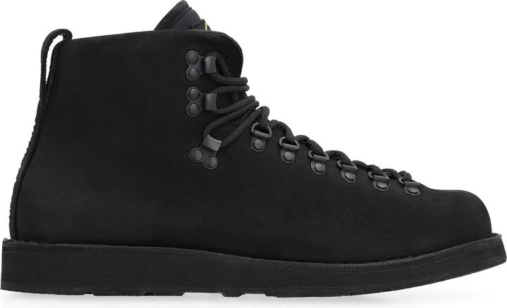 Stone Island Leather Lace-Up Boots - Image 2