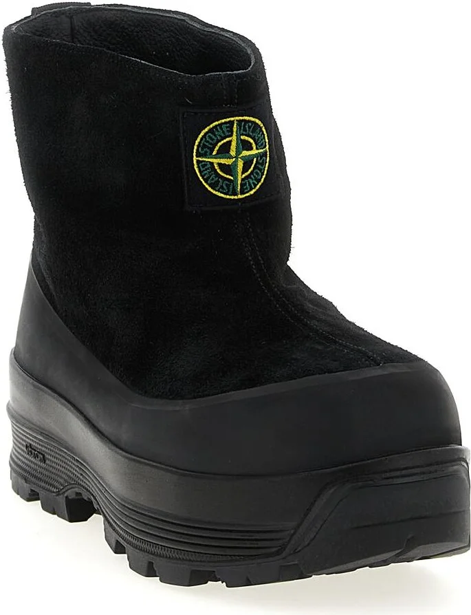 Stone Island Suede Ankle Boots - Image 2