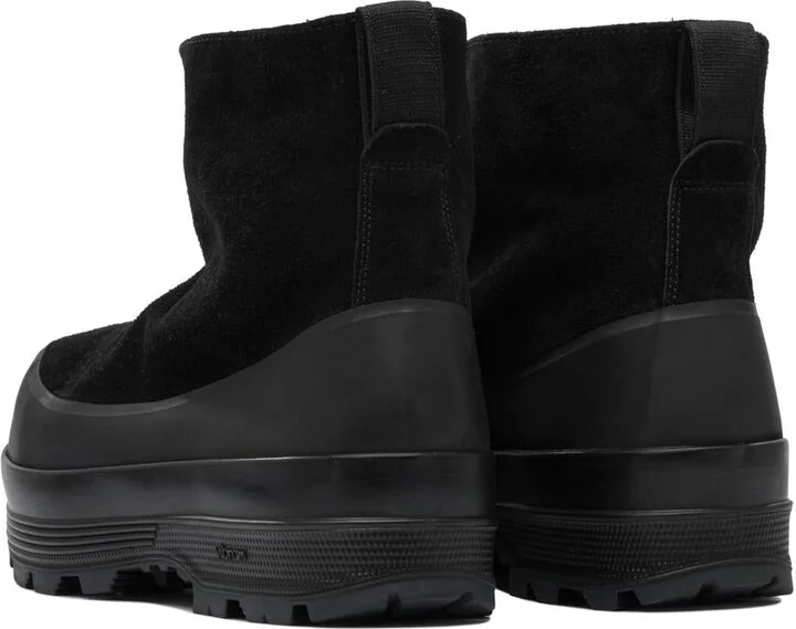 Stone Island Suede Leather Ankle Boots - Image 4