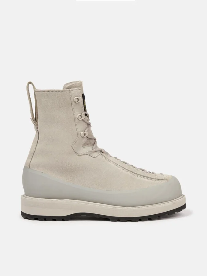 Stone Island Suede Leather Ankle Boots