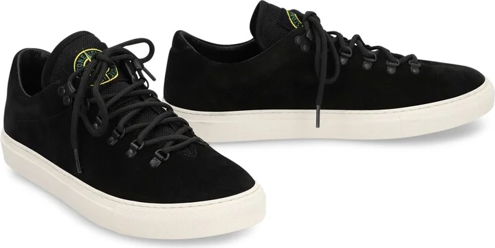 Stone Island Suede Sneakers - Image 3