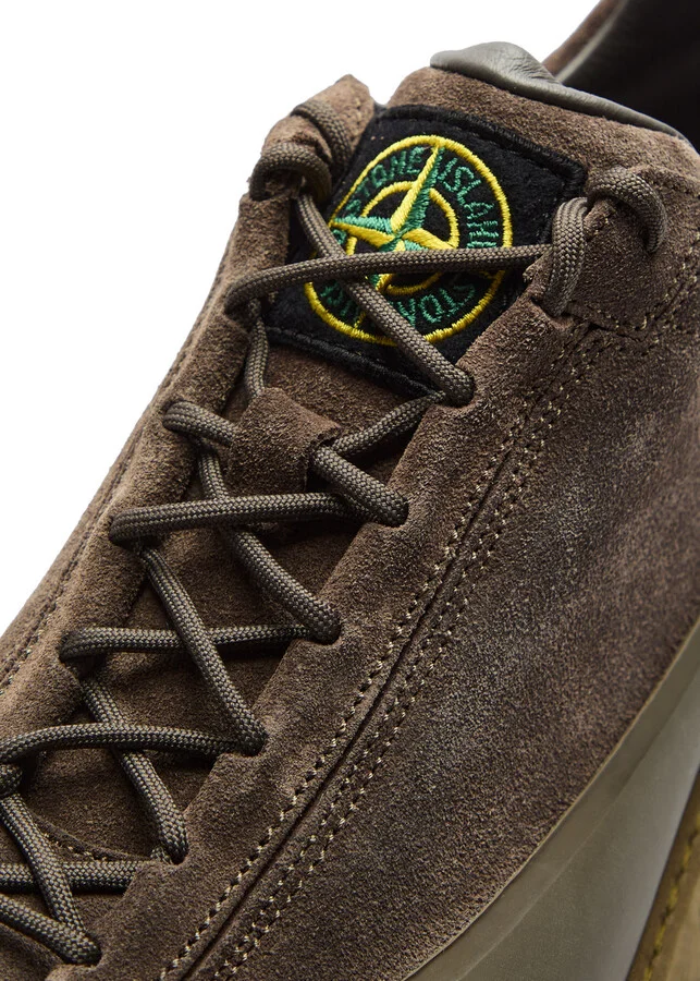 Stone Island Suede Sneakers - Image 4