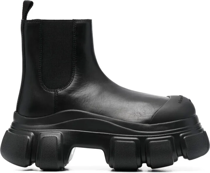 Storm leather Chelsea boots