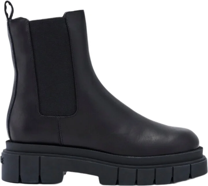 Storm Shearling-lined (r) Leather Chelsea Boot For Women