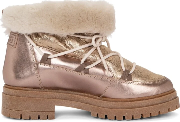 Stornoway Genuine Shearling Lining Metallic Boot - Image 2