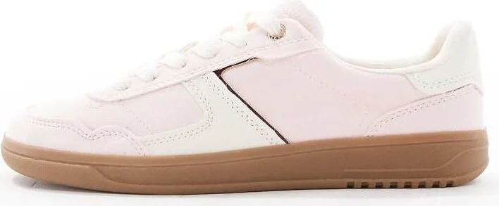 Stradivarius rubber sole sneakers in pink - Image 2