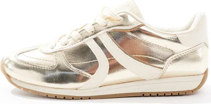Stradivarius sneakers in gold - Image 2