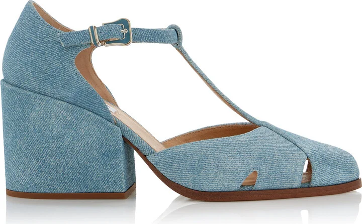 Strap Denim PumpsHearst