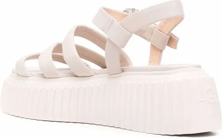 Strap-Design Platform Sandals - Image 3