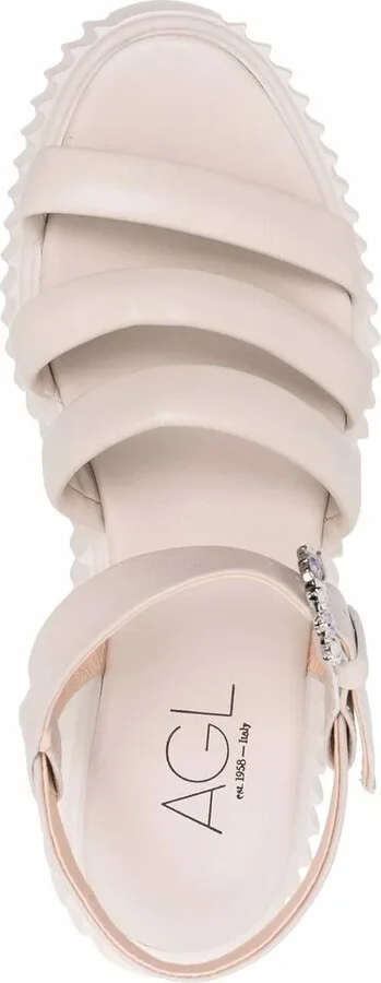 Strap-Design Platform Sandals - Image 4