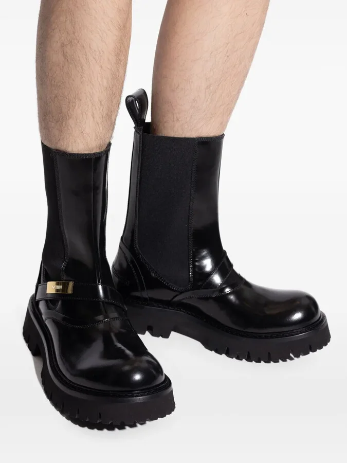 Strap-Detail Chelsea Boots - Image 5