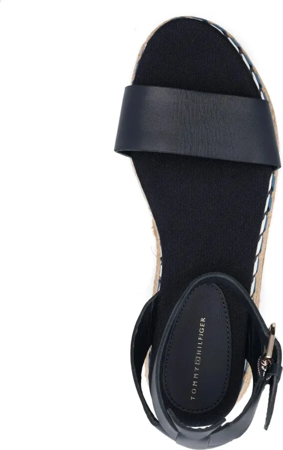 Strap-Detail Leather Espadrilles - Image 4