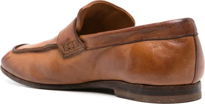 Strap-Detail Leather Loafers - Image 3