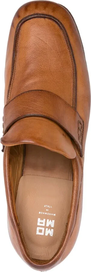 Strap-Detail Leather Loafers - Image 4