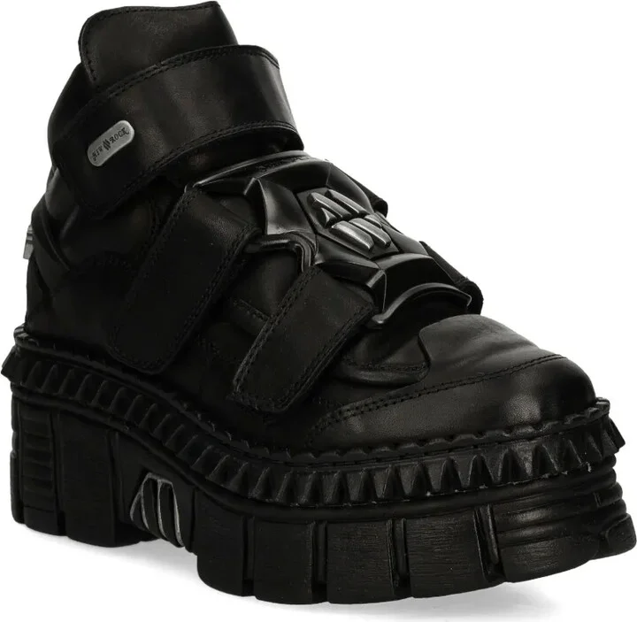 Strap-Detail Platform Sneakers - Image 2