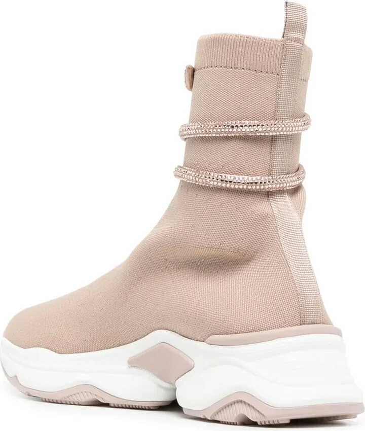 Strap-Detail Slip-On Sneakers - Image 3