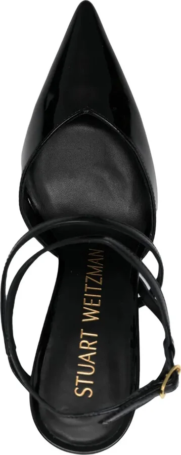 Strapeze 100mm leather pumps - Image 4