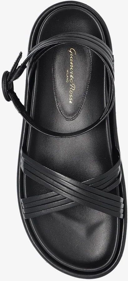 Strapped Nappa Leather Sandals - Image 3