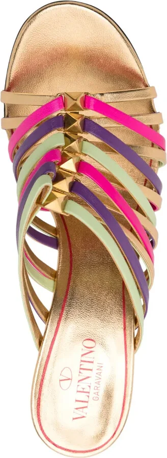 Strappy 100mm Stiletto Mules - Image 4