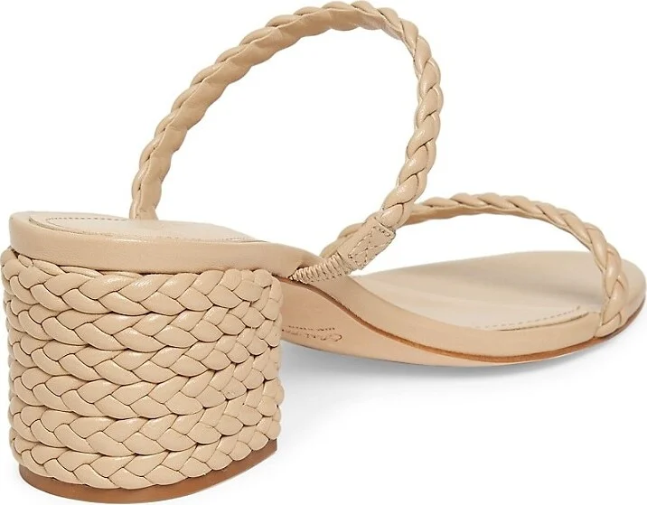 Strappy 60MM Leather Sandals - Image 3