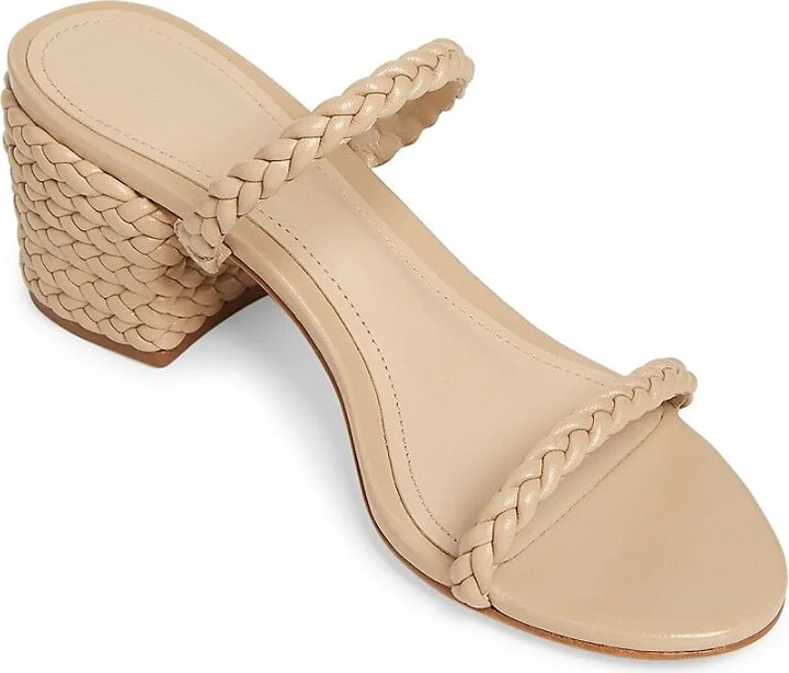 Strappy 60MM Leather Sandals - Image 4