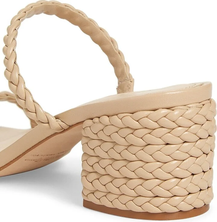 Strappy 60MM Leather Sandals - Image 5