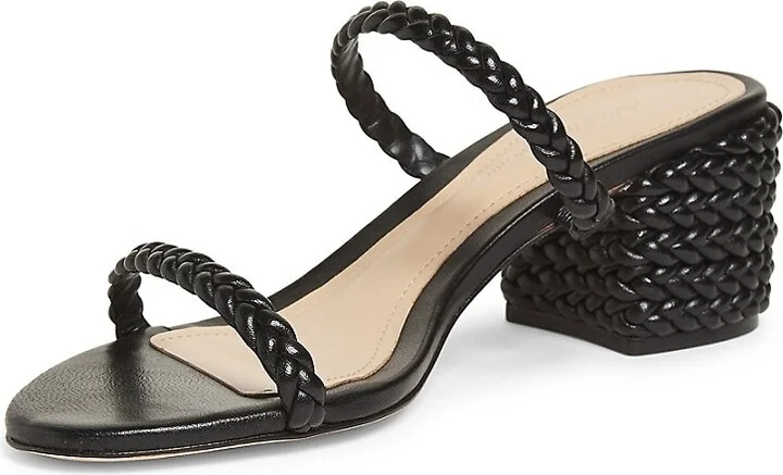 Strappy 60MM Leather Sandals - Image 7