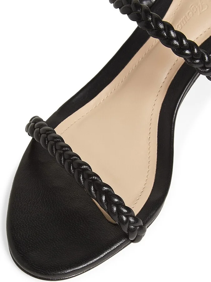 Strappy 60MM Leather Sandals - Image 9