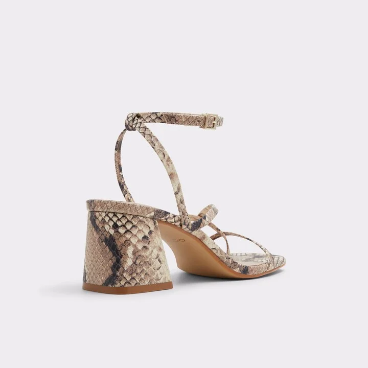Strappy block heeled sandal - Image 2