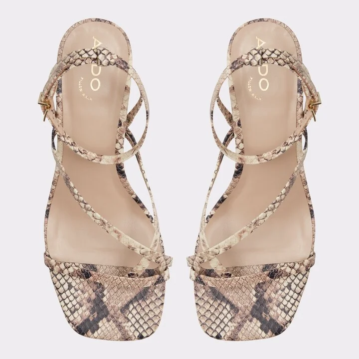 Strappy block heeled sandal - Image 6