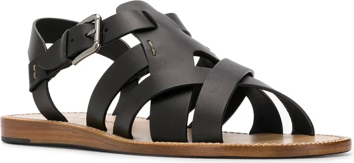 Strappy Flat Sandals - Image 2