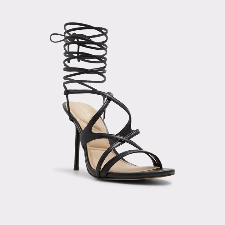Strappy heeled sandal - Image 4