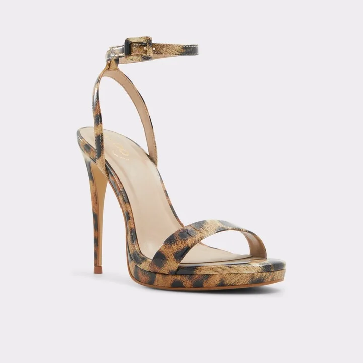 Strappy heeled sandal - Image 4