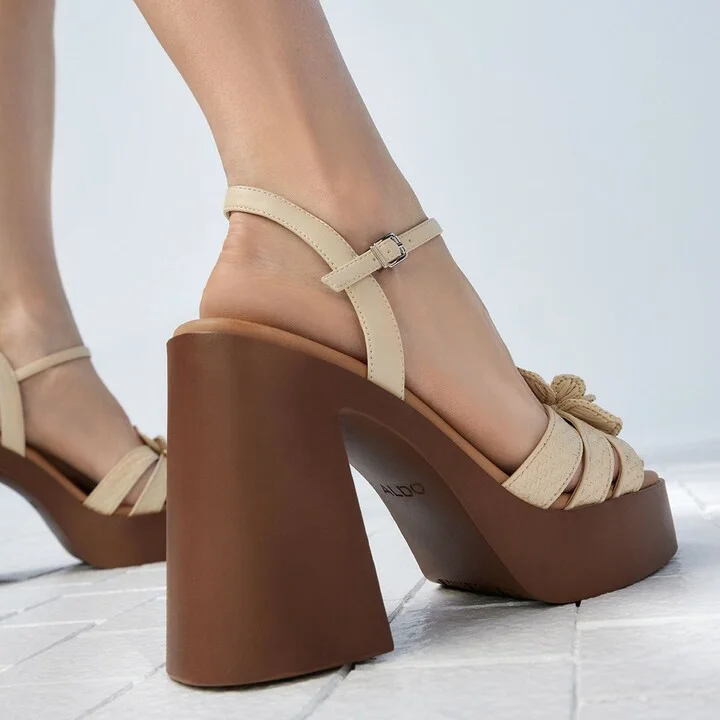 Strappy heeled sandal - Image 8