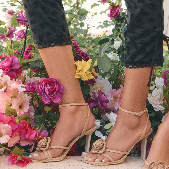 Strappy heeled sandal - Image 8