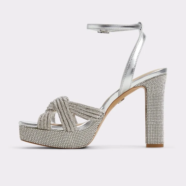Strappy heeled sandal - Image 4