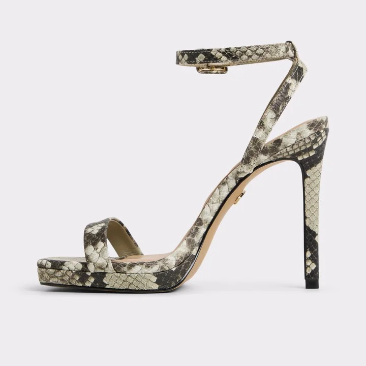 Strappy heeled sandal - Image 3